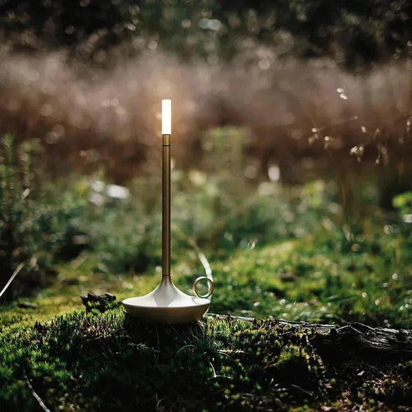 Portable Candle Lantern Rechargeable With 8 Hour Battery Life Elegant Decor
