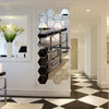 Hexagon Mirror Wall Stickers 12 Pieces Reflective Modern Home Decor Accent