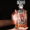 Classic Spirit Glass Decanter For Whiskey And Bourbon Serving