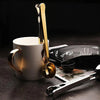 Elegant Espresso Spoon Clip And Coffee Bag Sealer Organizer
