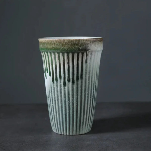 Drip Glaze Ceramic Coffee Cup