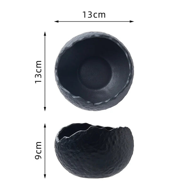 Sculptural Ceramic Serving Bowl For Modern Dessert Table And Home Decor