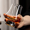 Whiskey Glasses 4 Piece Set Premium Crystal Glass Elegant Tasting