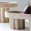 Luxury Faux Travertine Decorative Stands For Modern Home Decor