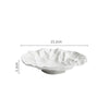 Coastal Tidal Ripple Decorative Serving Bowl For Elegant Dining