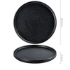 Minimalist 9 Piece Stoneware Dinner Plate Set For Home Dining