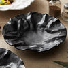 Coastal Tidal Ripple Decorative Serving Bowl For Elegant Dining