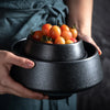 Minimalist 9 Piece Stoneware Dinner Plate Set For Home Dining