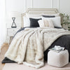 Premium Fox Faux Fur Throw Blanket Ultra Soft Cozy Living Room Decor