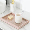 Elegant Dusty Pink Rose Marble Serving Tray Home Decor