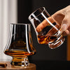 Whiskey Glasses 4 Piece Set Premium Crystal Glass Elegant Tasting