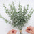 Realistic Faux Eucalyptus Stems For Home Decor And Centerpieces