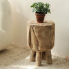 Vintage Solid Wood Plant Stand Rustic Home Decor Display