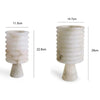 Exquisite Handcrafted White Onyx Flower Vase Home Decor