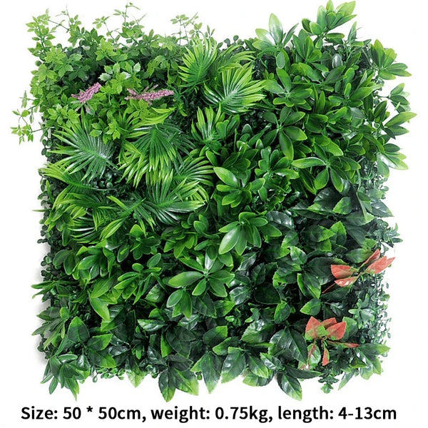 Enhanced Artificial Plant Wall Panels For Indoor Greenery