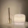 Premium Glass Hollow Aromatic Diffuser With Wood Base For Home Decor
