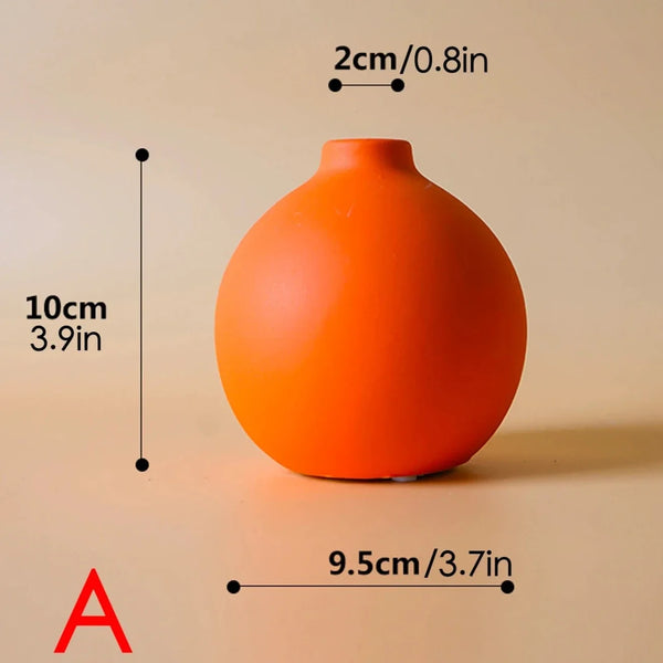 Artisan Scandinavian Ceramic Vase Premium Home Decor