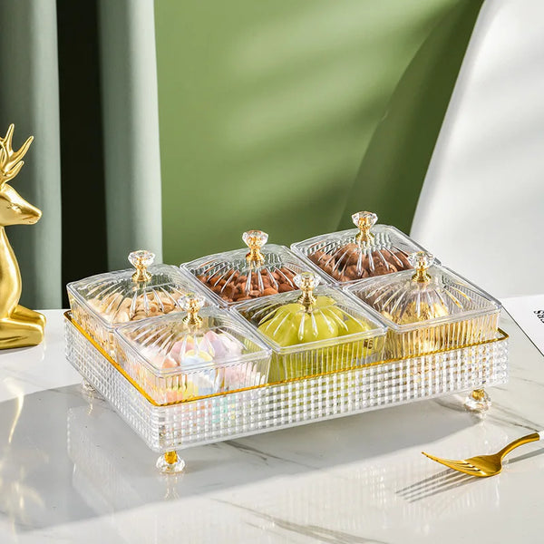 Curated Turkish Snack Tray With Traditional Savory And Sweet Delicacies