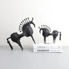 Equinox Metal Horse Sculptures