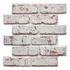 Peel And Stick Faux Brick Wall Panels 3D PVC Waterproof Decor Tiles