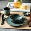 Ikari 5 Piece Ceramic Dinnerware Set With Smooth Glaze Finish