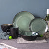 Coimbra Glaze 5 Piece Dinnerware Set Microwave Dishwasher Safe Ceramic Tableware