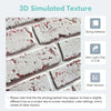 Peel And Stick Faux Brick Wall Panels 3D PVC Waterproof Decor Tiles
