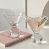 Elegant Crystal Globe Martini Glass Premium Cocktail Drinkware
