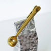 Elegant Espresso Spoon Clip And Coffee Bag Sealer Organizer