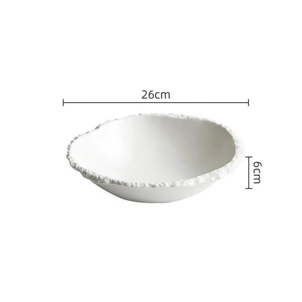 Luxury Ceramic Paleo Serving Bowl For Ancestral Health And Rustic Dining