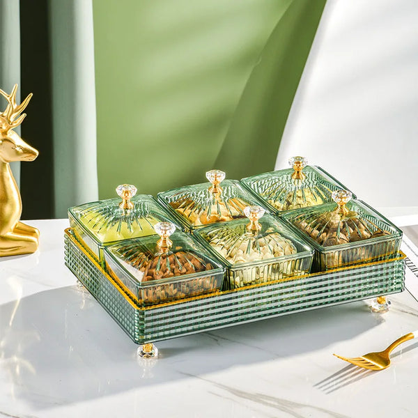 Curated Turkish Snack Tray With Traditional Savory And Sweet Delicacies