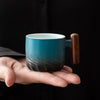 Milano Ceramic Mug Classic Curves Glazed Finish Heat Retaining