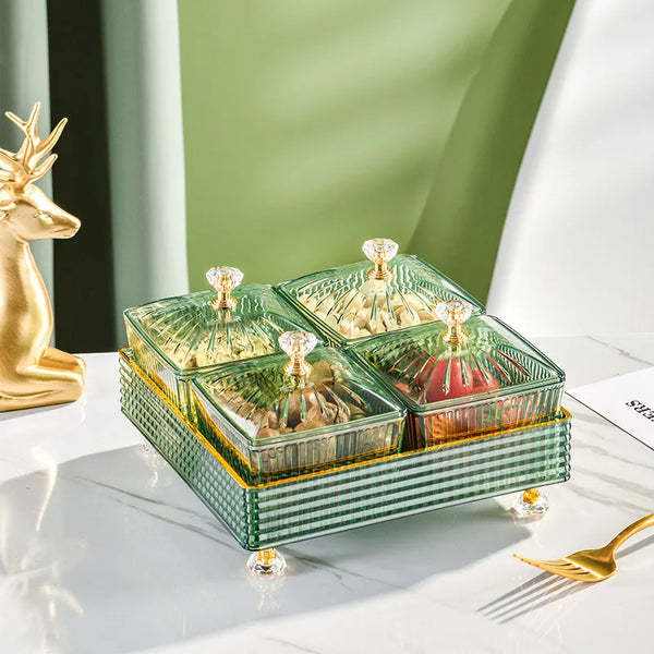Curated Turkish Snack Tray With Traditional Savory And Sweet Delicacies