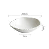 Luxury Ceramic Paleo Serving Bowl For Ancestral Health And Rustic Dining