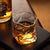 Luxury Textured Whiskey And Whisky Glasses 2 Piece Set