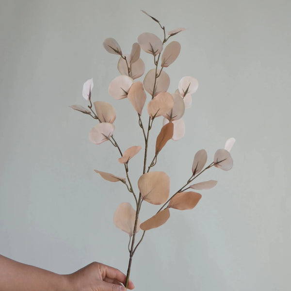 Realistic Faux Lunaria Branch For Elegant Home Centerpiece And Wedding Decor