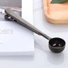 Elegant Espresso Spoon Clip And Coffee Bag Sealer Organizer