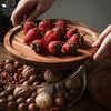 Natural Handcrafted Wooden Food Container For Eco Friendly Kitchen Storage