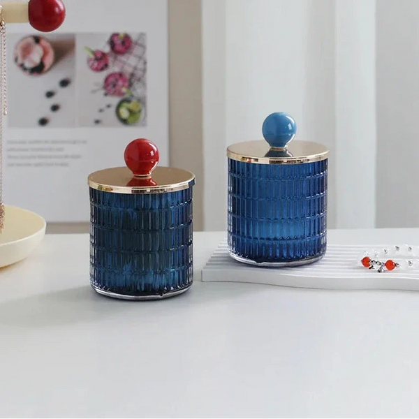 Vista Knob Glass Canisters