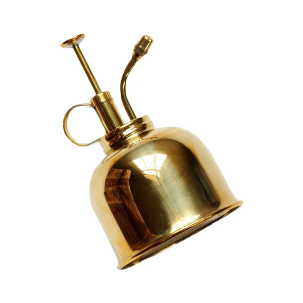 Premium Brass Gold Plant Spray Bottle Decorative Botanical Mist Sprayer
