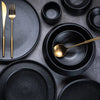 Minimalist 9 Piece Stoneware Dinner Plate Set For Home Dining