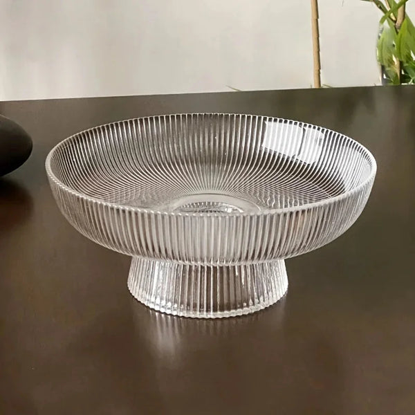 Celeste Pedestal Glass Bowl