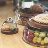 Natural Handcrafted Wooden Food Container For Eco Friendly Kitchen Storage