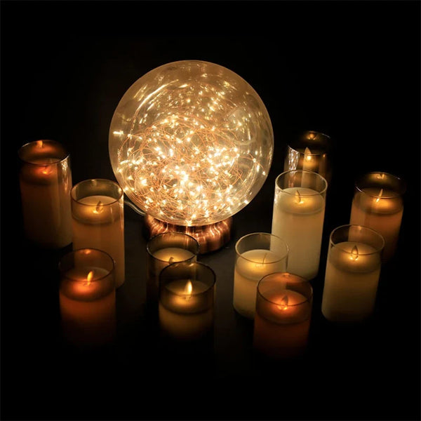 Flameless Candle 3 Piece Set With Remote And Automatic Timer