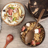 Handmade Coconut Shell Bowl And Spoon Set For Natural Kitchen Serving