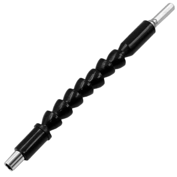 Flexible Drill Bit Holder For Tight Spaces With Extended Reach