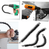 Flexible Drill Bit Holder For Tight Spaces With Extended Reach