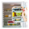 Six Silicone Stretch Lids for Fresh Food Storage and Space Saving