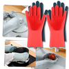 Heat-Resistant Non-Slip Silicone Gloves for Dishwashing and Cleaning