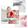 Heat-Resistant Non-Slip Silicone Gloves for Dishwashing and Cleaning